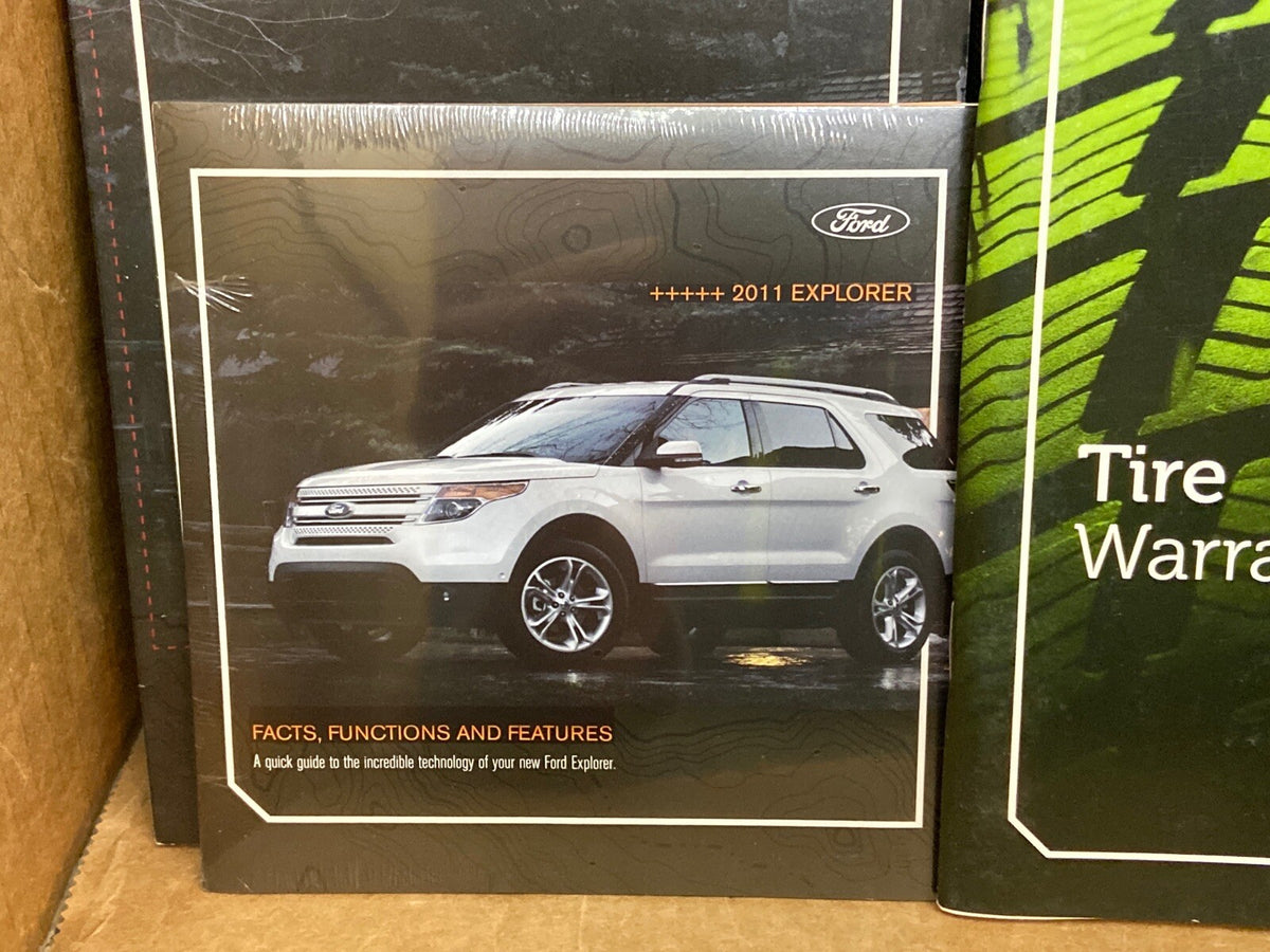 2011 FORD EXPLORER OWNER'S OWNERS OWNER MANUAL BOOK GUIDE SET CASE OEM4