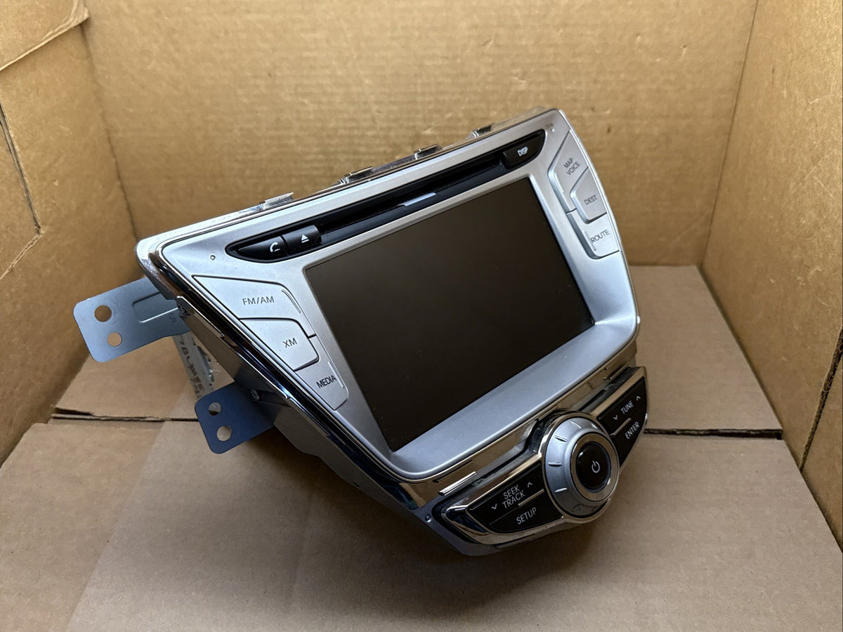 2011 2013 HYUNDAI ELANTRA RADIO RECEIVER DISPLAY SCREEN 96560 3X101FP6