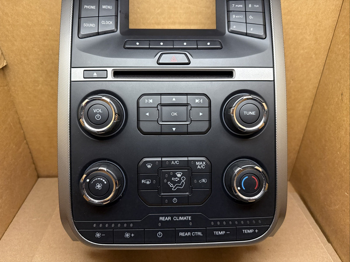 15 17 Ford Expedition Radio Climate Temperature Control Panel FL1T 18A802 AJSMQI2