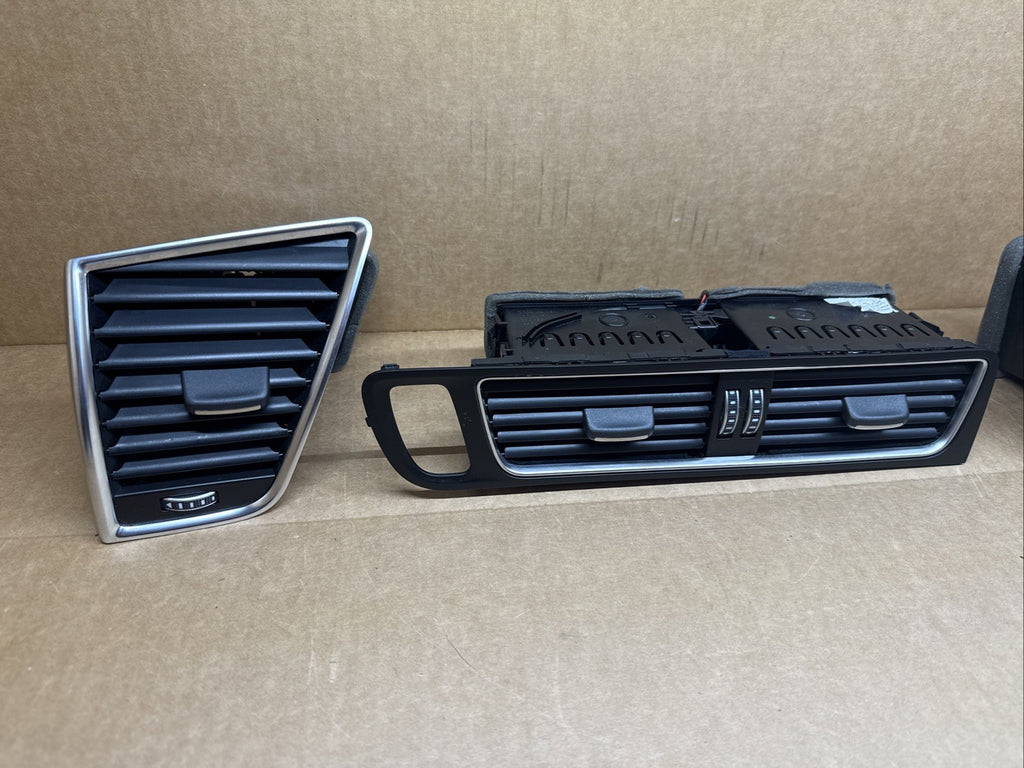2009 2017 AUDI Q5  DASH VENTS FRONT LEFT CENTER RIGHT AC AIR VENT SET OEM1