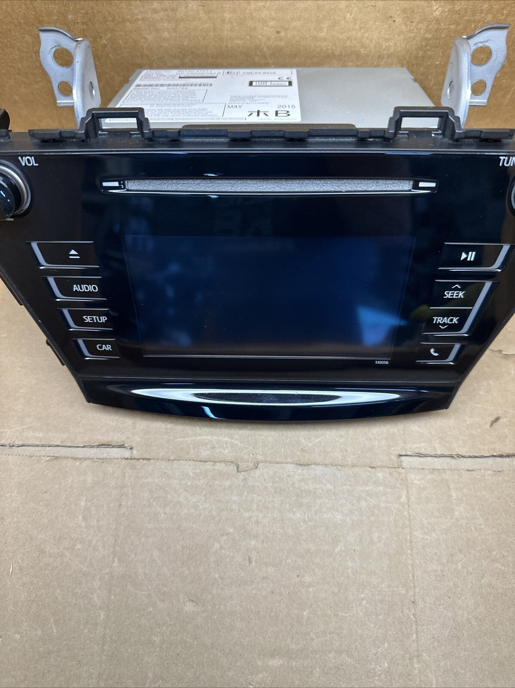 2014 2017 Toyota Prius V CD Player MP3 AM FM Radio Media Screen 86140 472113
