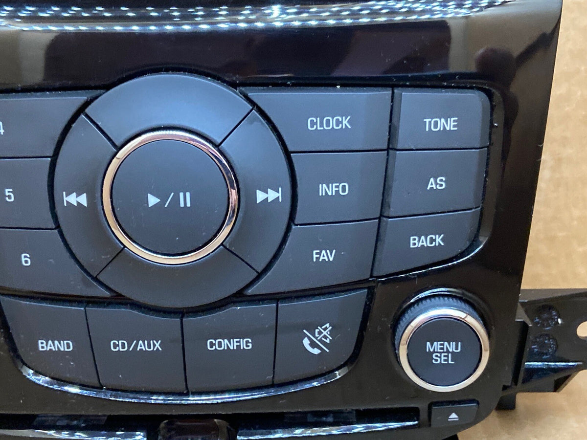 11 16 Chevy Cruze Radio CD Player Face Plate Control Panel Buttons Dial 959143675