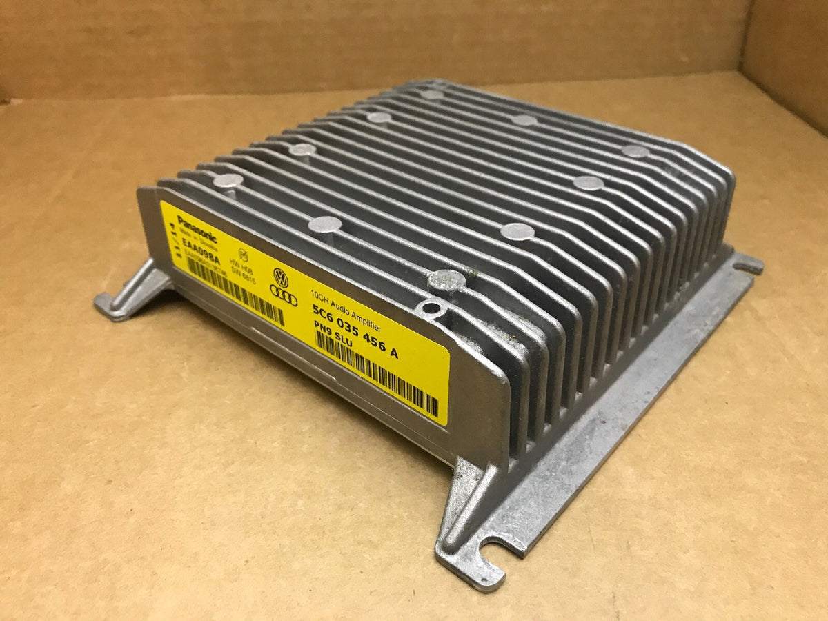 12 15 VW PASSAT JETTA GLI BEETLE PANASONIC 10CH AUDIO AMP AMPLIFER OEM PN9 SLU4