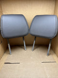 2018 2022 Honda Odyssey Front Driver Passenger Seat Head Rest Headrest Set Gray0