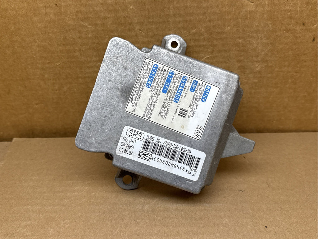 Honda Accord SRS AirBag Air Bag Control Module OEM 77960 TA0 L020 M40