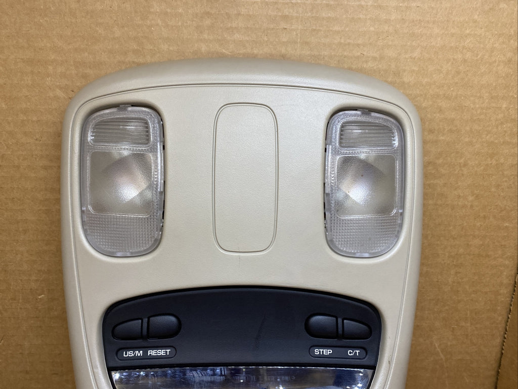 2006 2008 Dodge Ram Overhead Console Dome Map Lights Digital Display 56049824AB1