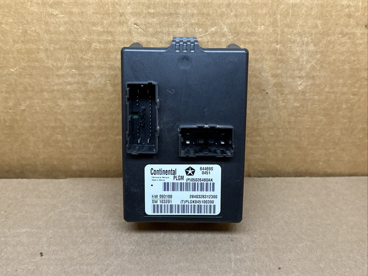 2011 2013 Grand Cherokee Durango Power Liftgate Module OEM 05026480AK0