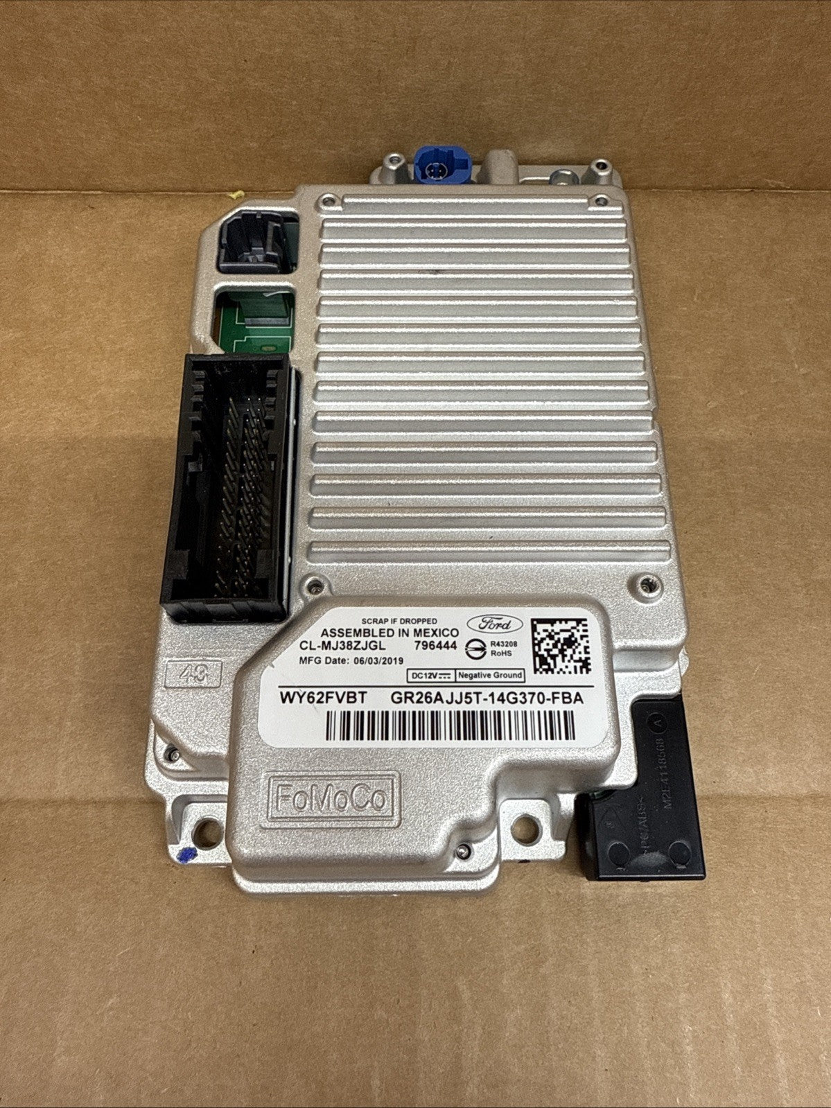 Ford Sync 3 Sync3 Radio Module JJ5T 14G370 FBA6