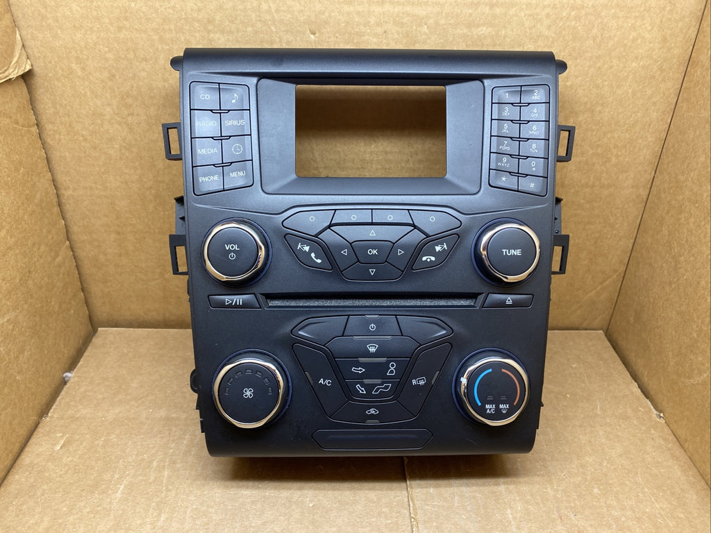 2013 Fusion Temp Temperature Climate Radio Control Bezel Panel DS7T 18E243 EN0