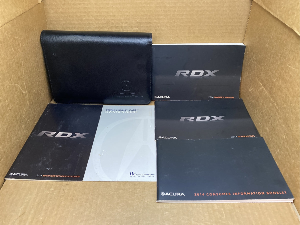 2014 Acura MDX Owner's Owners Owner Manual Book Guide Set Case OEM0
