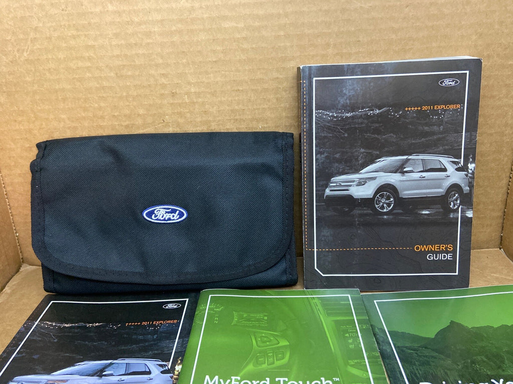 2011 FORD EXPLORER OWNER'S OWNERS OWNER MANUAL BOOK GUIDE SET CASE OEM1