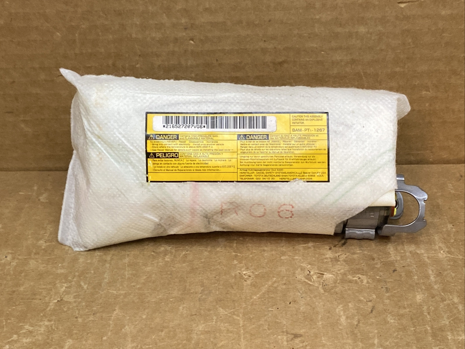 2007 2013 Toyota Tundra Front Right Side Passenger Seat Air Bag Airbag0