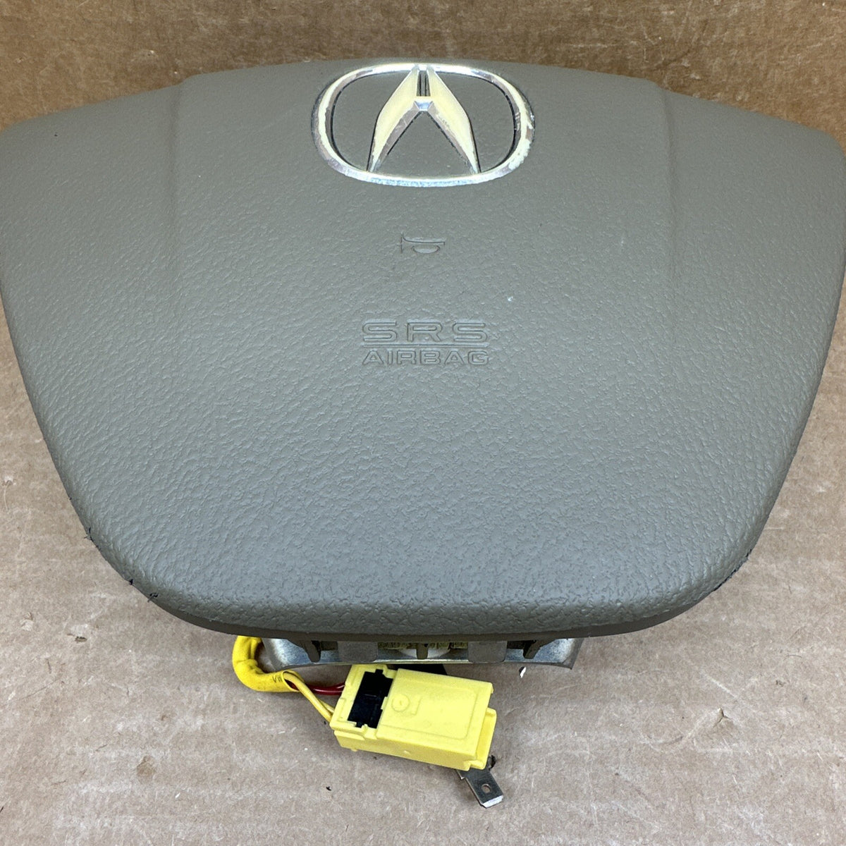 ACURA MDX FRONT LEFT DRIVER SIDE STEERING WHEEL AIRBAG AIR BAG TAN6