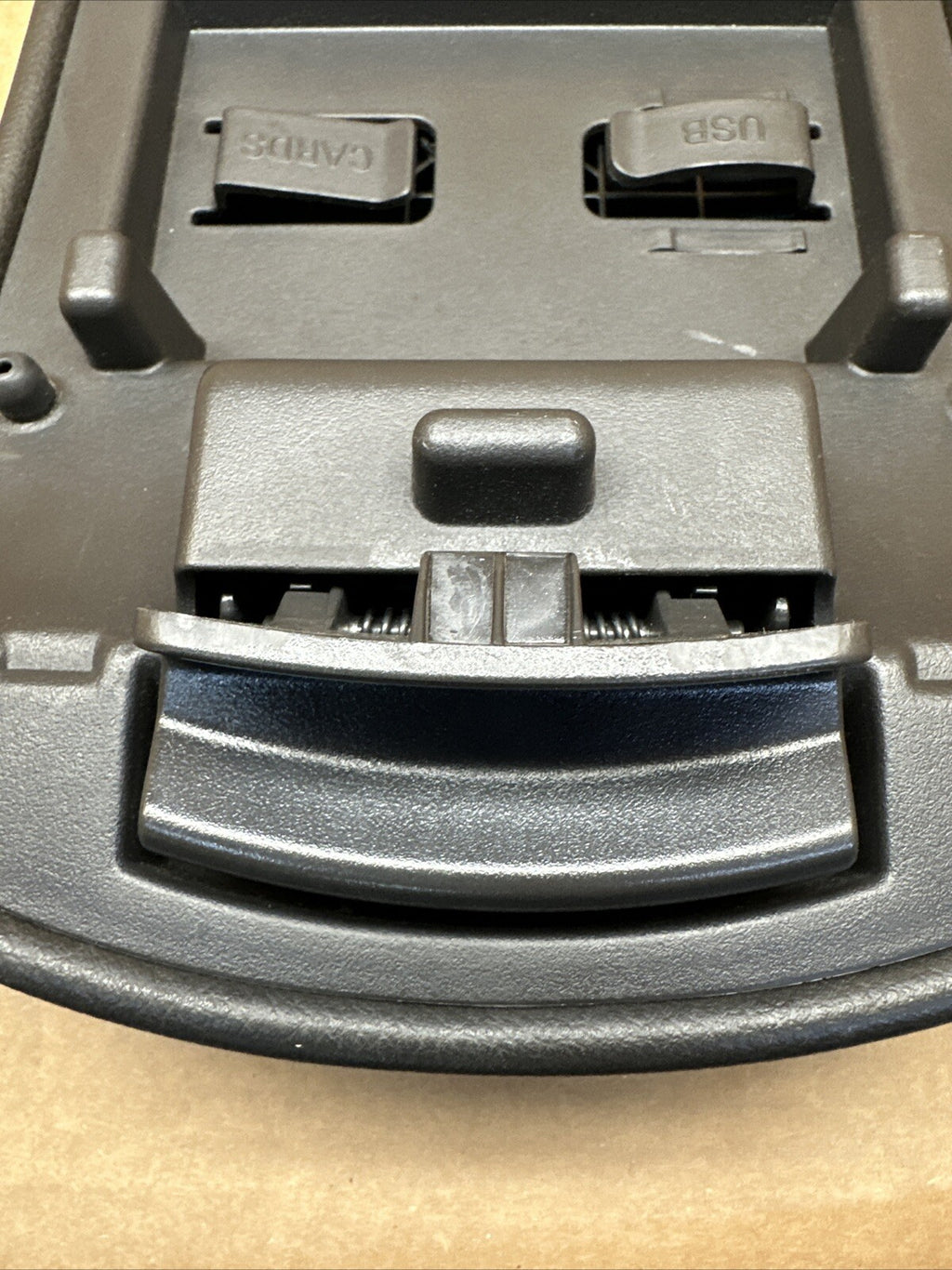 13 16 Ford Escape C Max Black Leather Arm Rest Armrest Center Console Lid OEM5