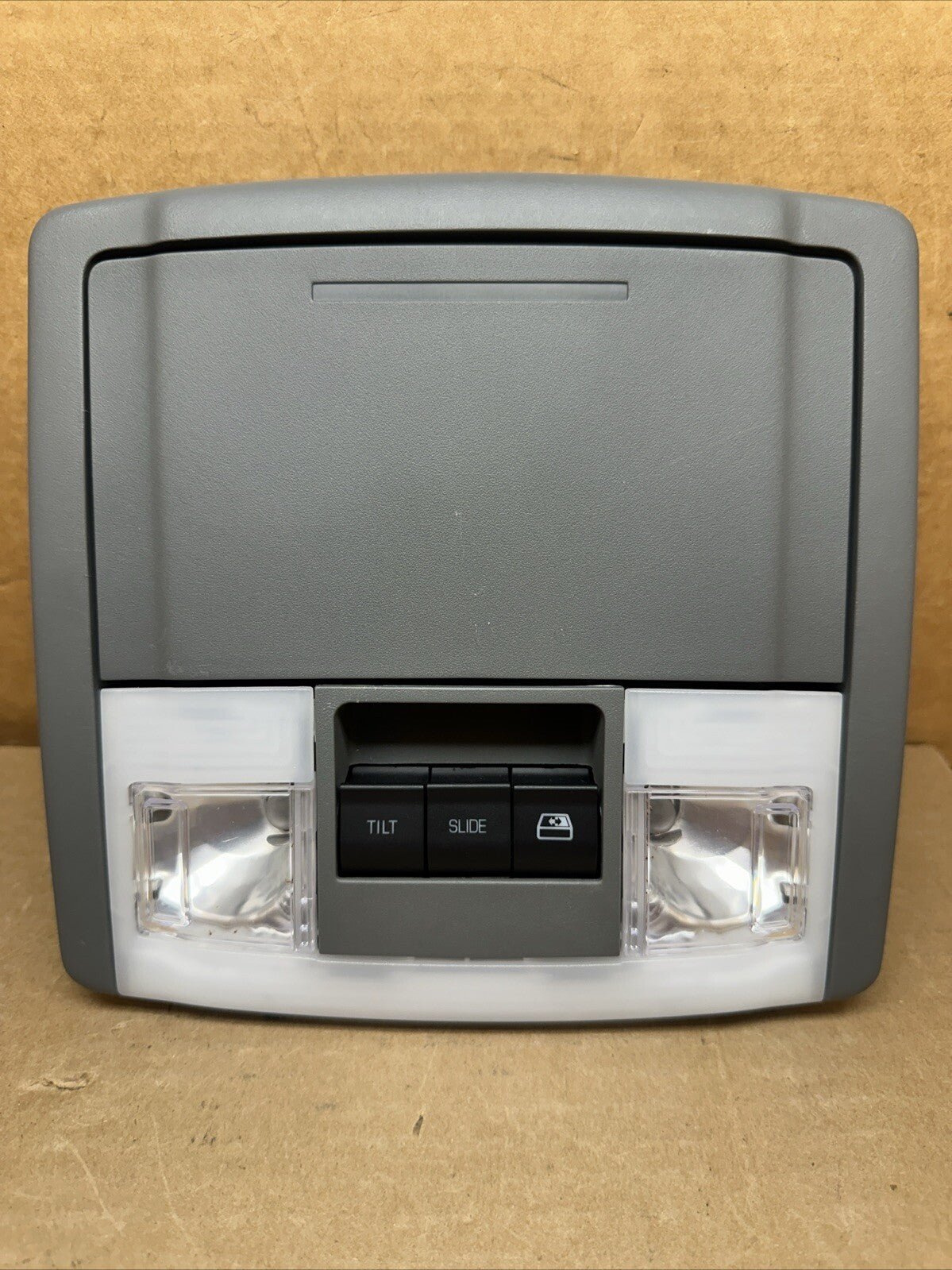 2009 2014 F150 F 150 Overhead Sun Roof Console Sunroof Back Glass Switch Gray0