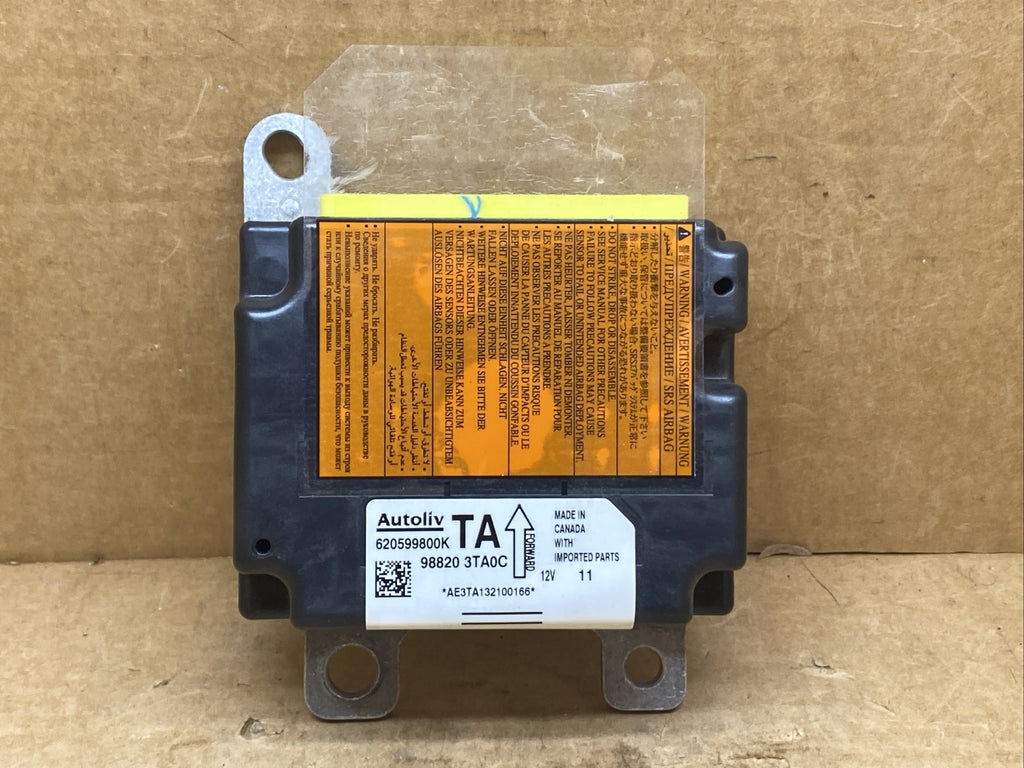 2013 2014 Nissan Altima SRS Airbag Air Bag Control Module 98820 3TA0C0