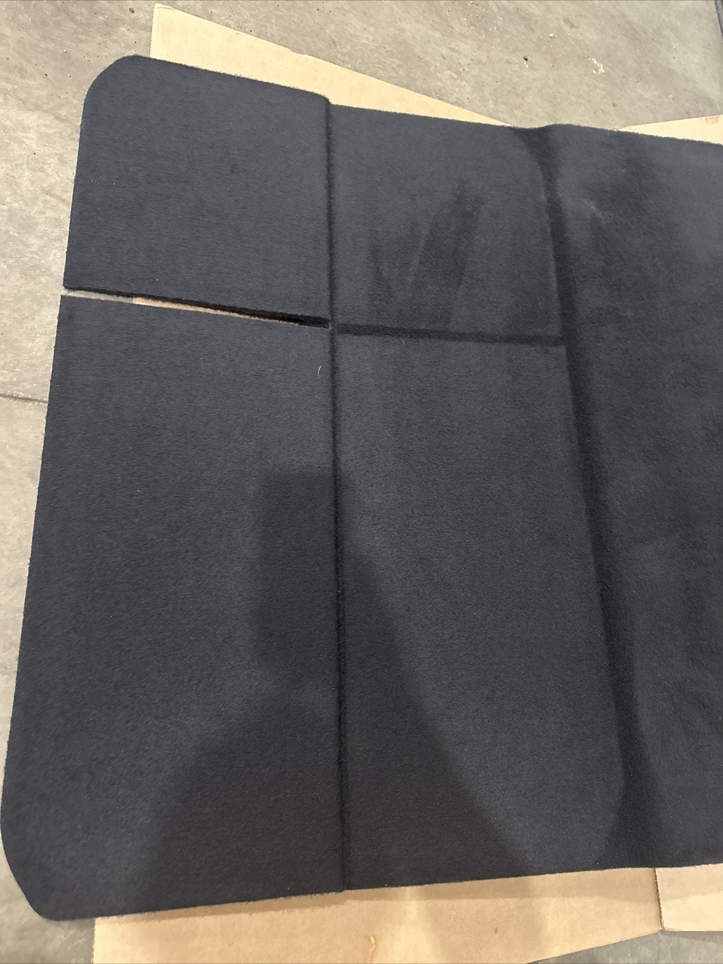 2014   2017 JEEP CHEROKEE REAR CARGO TRUNK FLOOR COVER CARPET BLACK OEM4