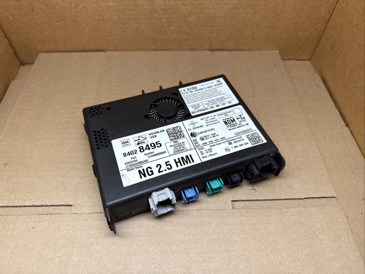 GM HMI Human Machine Interface Control Module 840284950