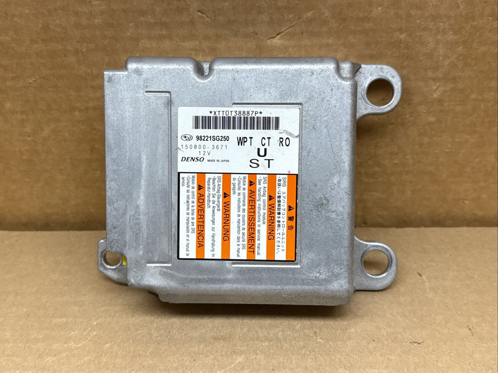 2017 2018 Subaru Forester SRS Air Bag Airbag Control Module 98221SG2500