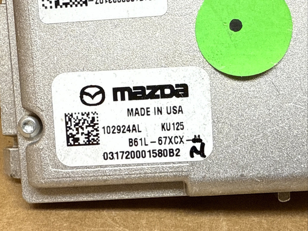 2016 2022 Mazda Front Windshield Camera Lane Assist Camera B61L 67XCX M1