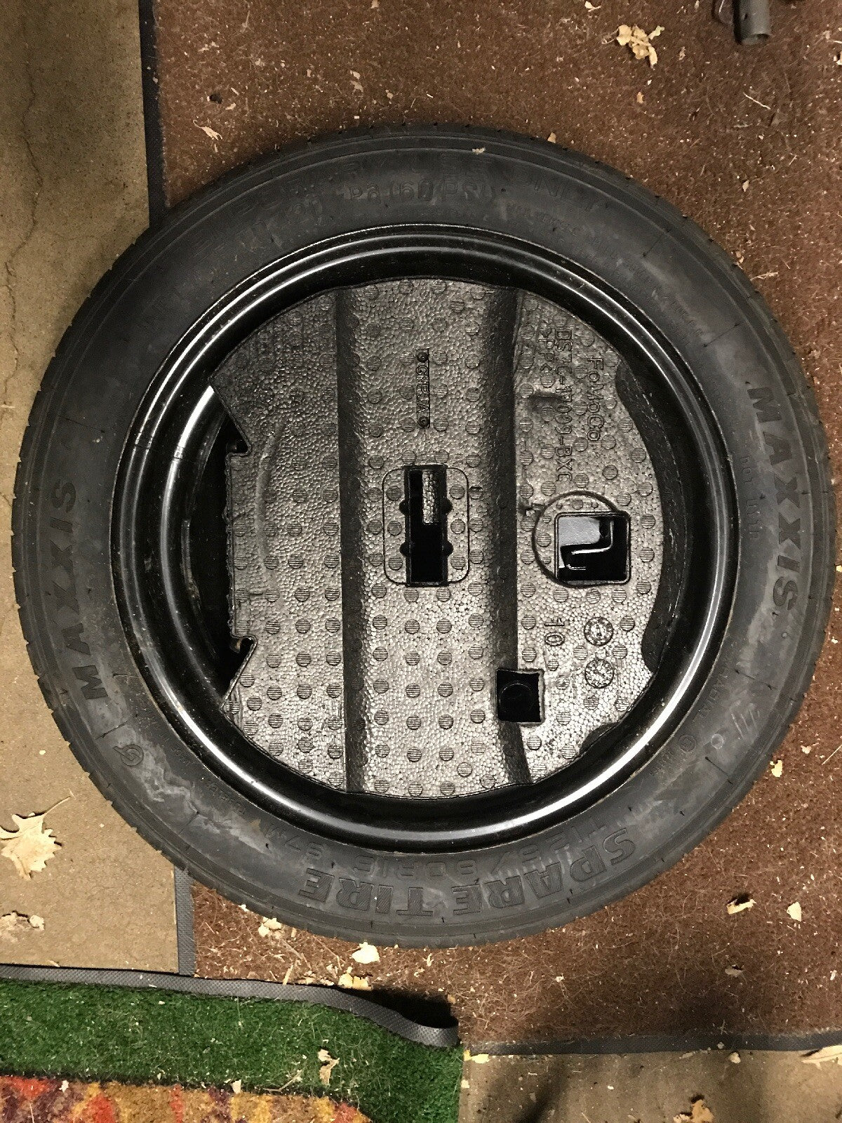 12 18 Ford Focus Fusion 16" Wheel Steel Rim Spare Tire T125/80R16 Scissor Jack5
