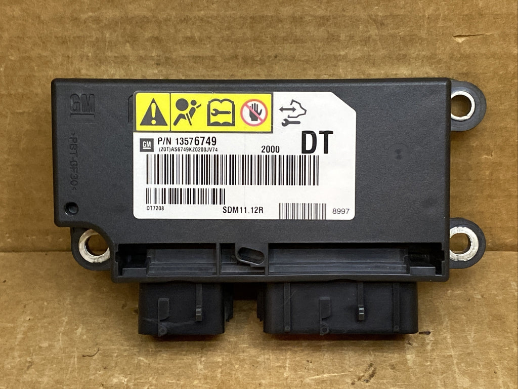 Tahoe Silverado Sierra Yukon Escalade Air Bag Airbag Control Module 135767490