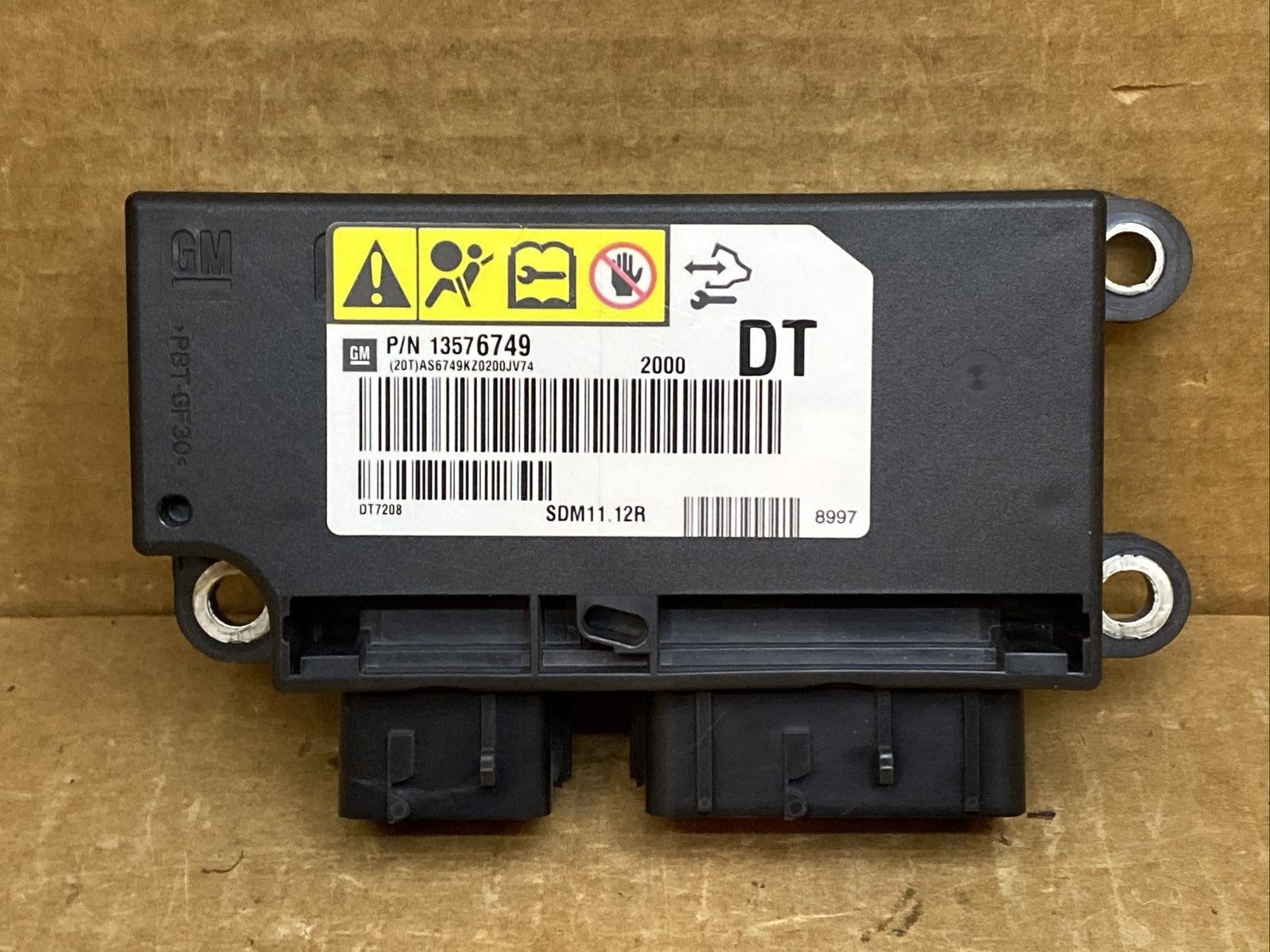 Tahoe Silverado Sierra Yukon Escalade Air Bag Airbag Control Module 135767490