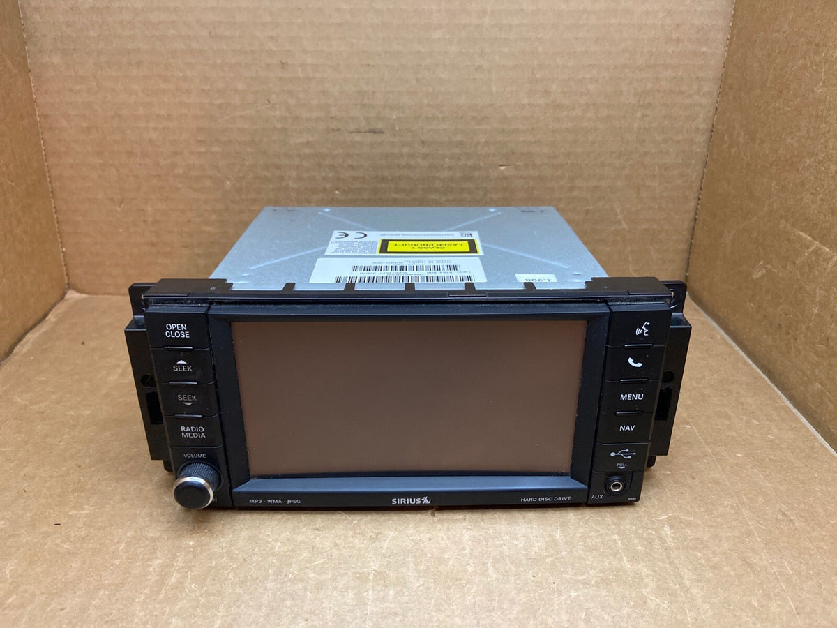 Chrysler Dodge Jeep RAM Radio Navigation Touch Screen HDD Uconnect P05064820AE0