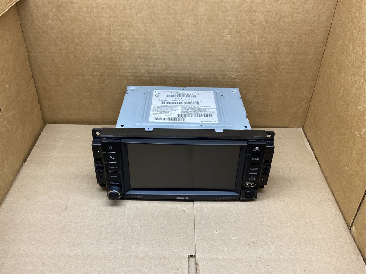 Jeep Dodge Chrysler Touchscreen Radio RBZ P68284017AD 68284017AD2