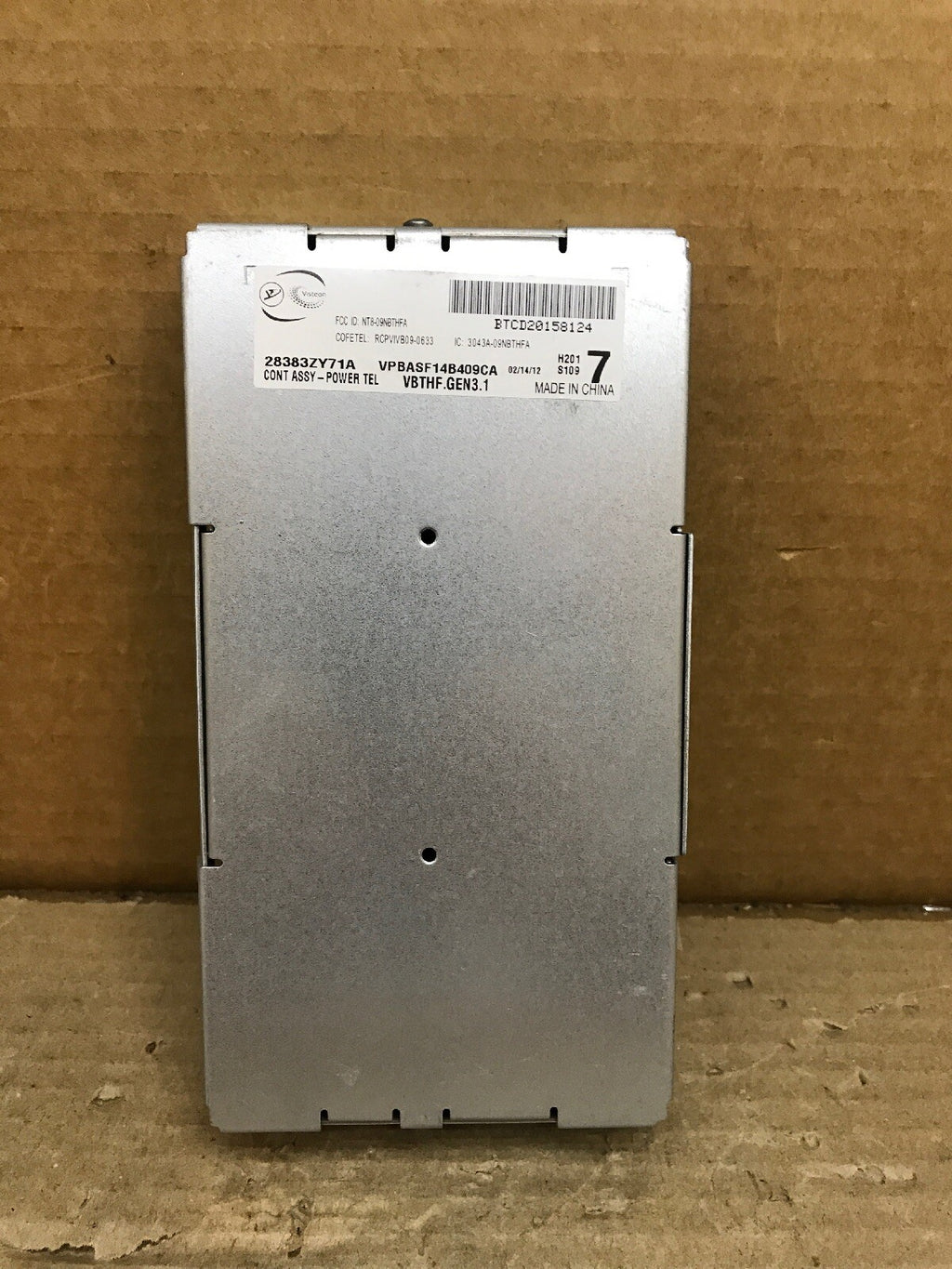 10 14 OEM Nissan Altima Bluetooth Phone Power Control Module Unit 28383ZY71A0