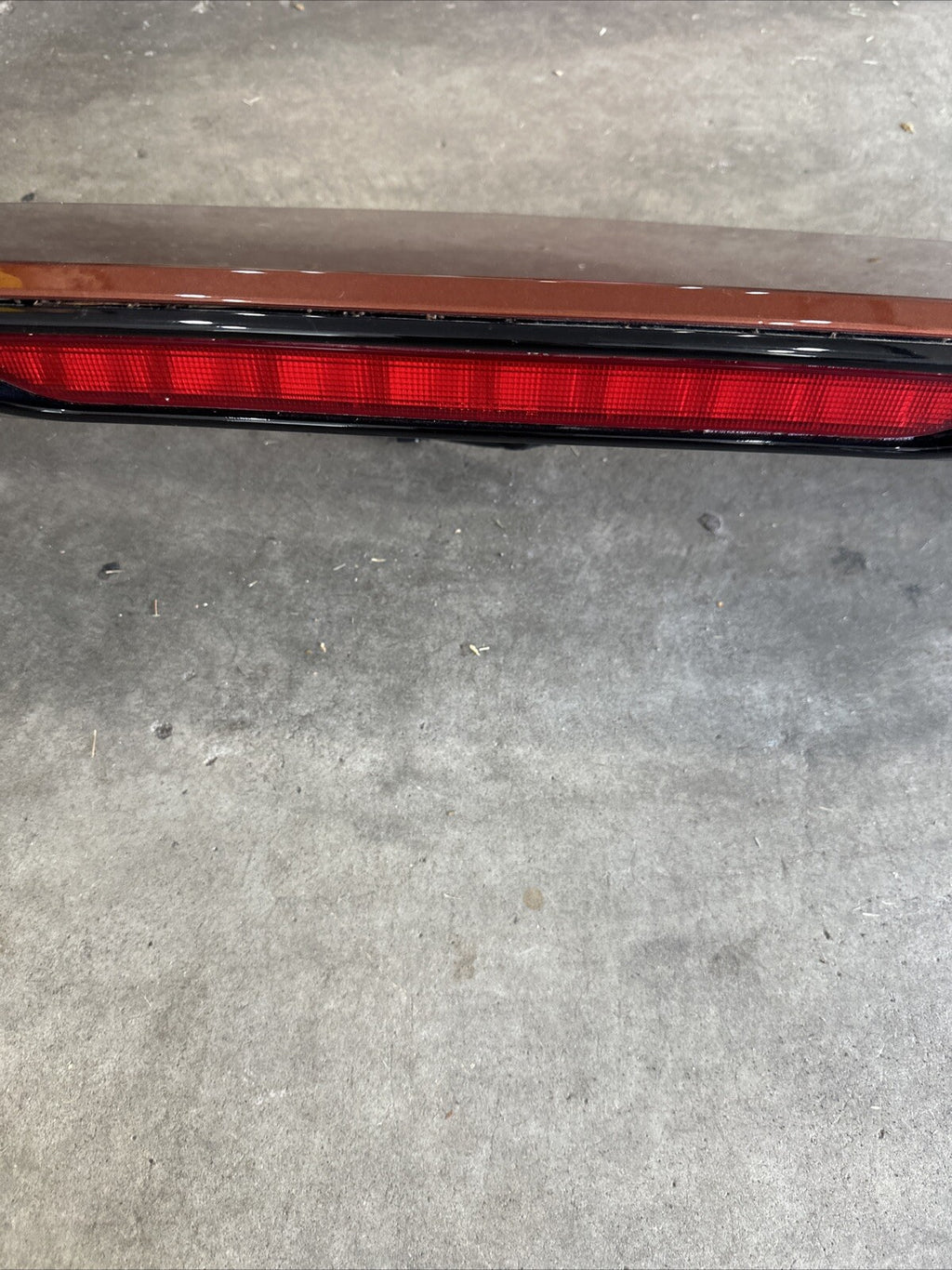 2021 2023 Trailblazer Rear Lift Gate Spoiler Tail Light Vivid Orange Metallic4