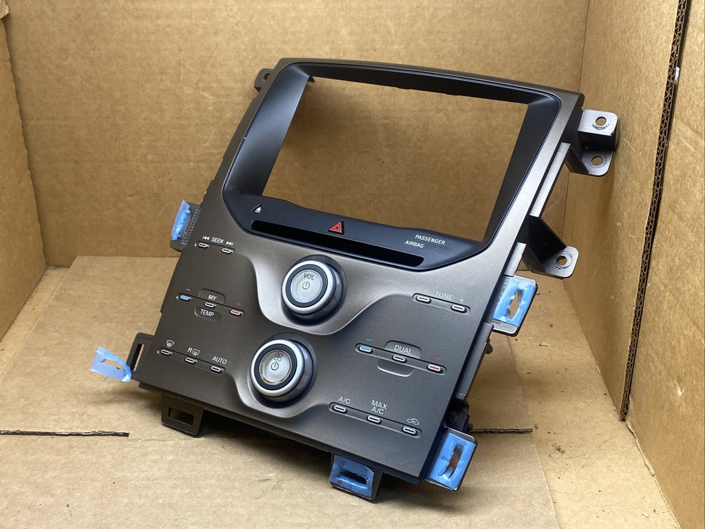 2011 2014 Ford Edge Sony Radio Face Climate Control Panel ET4T 18A802 BB6
