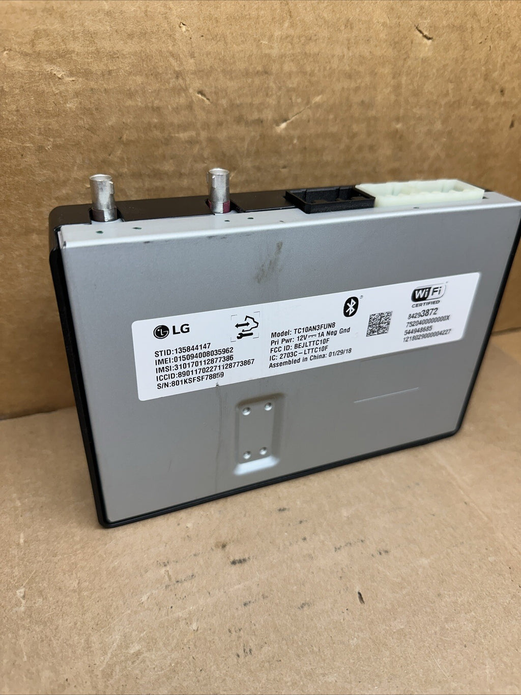 2018 2020 Silverado Sierra Communication Telematics Onstar Control Module OEM6