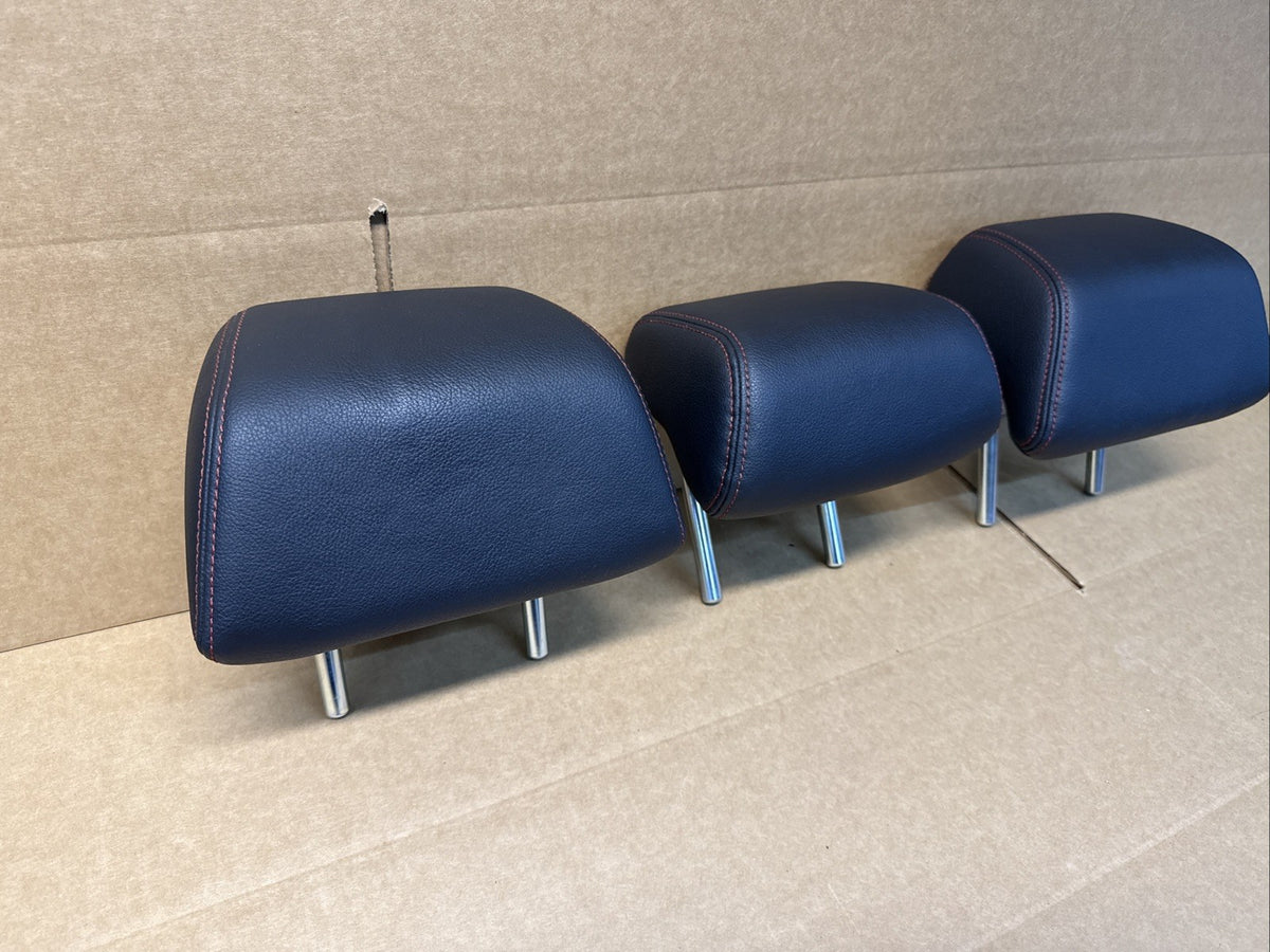 2014 2018 Mazda3 Mazda 3 Head Rest Headrest 2nd Row Rear Seat Set Black Leather2