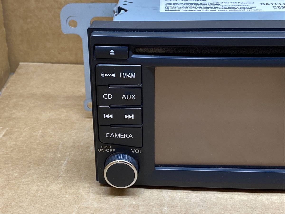 2013 Nissan Sentra CD Player Radio Display Receiver 7612051042 259153SG0B2