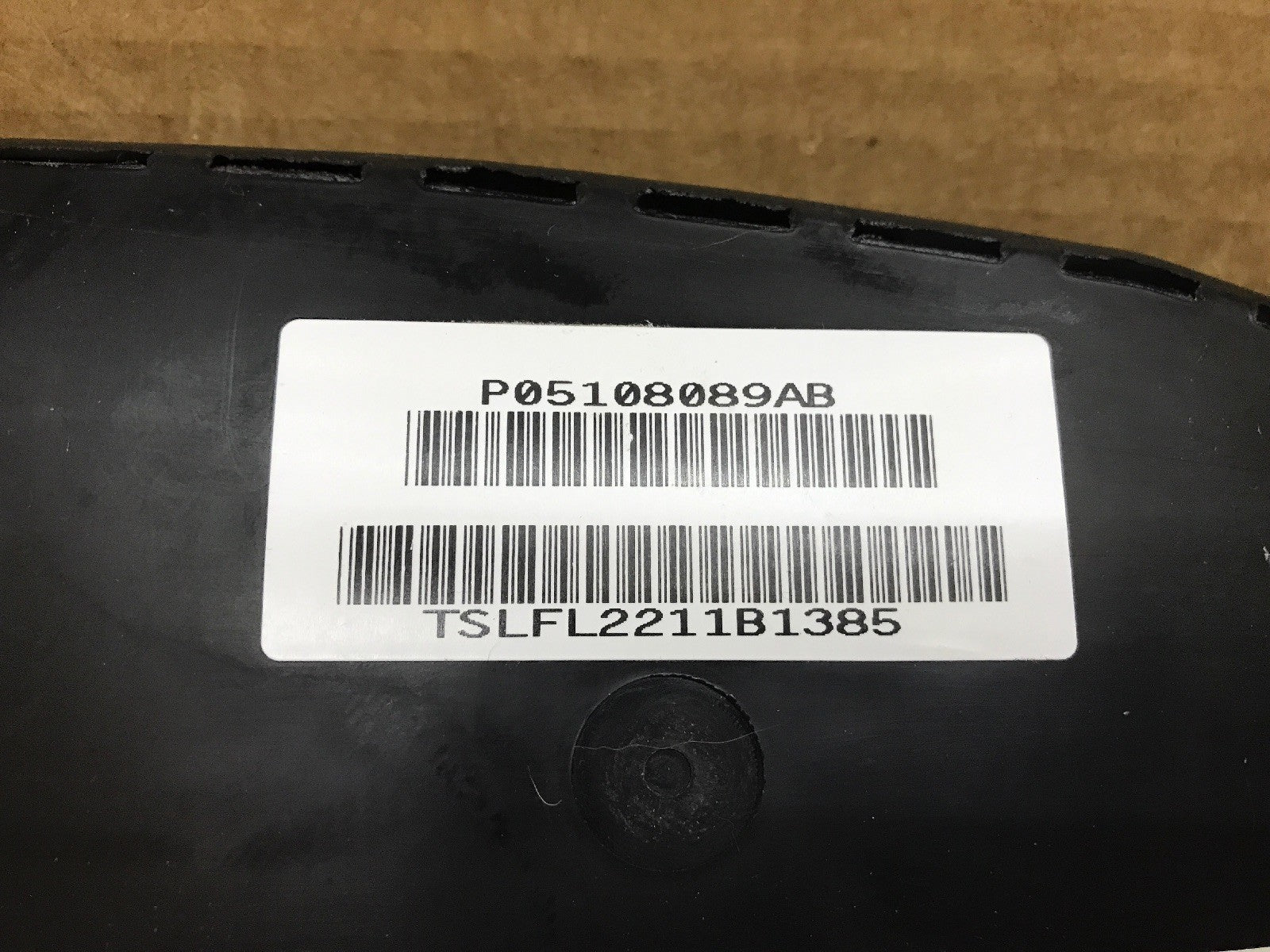 11 18 GRAND CARAVAN TOWN COUNTRY LEFT DRIVER SIDE SEAT AIR BAG AIRBAG 05108089AB2