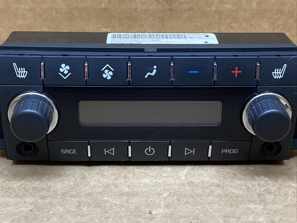 2007 2014 Cadillac Escalade Rear Audio Climate Temperature Temp Control 151061463