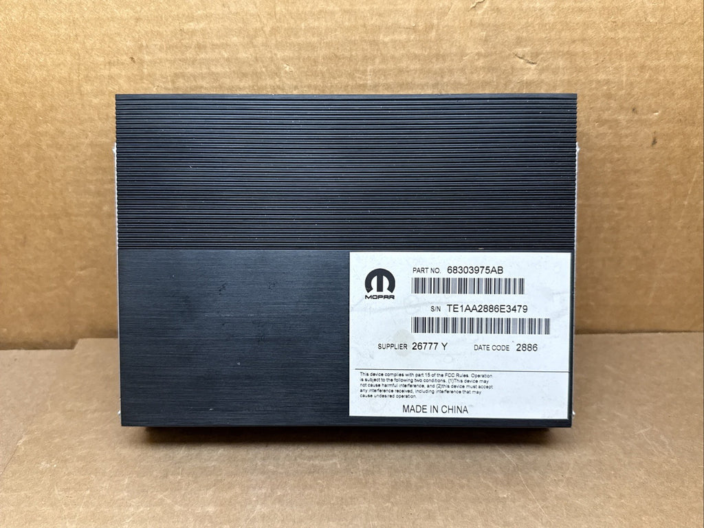 2017 2023 Charger Challenger Chrysler 300 Audio Amplifier Amp OEM 68303975AB0