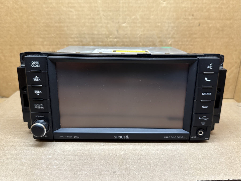 Jeep Dodge Chrysler Touchscreen Radio RHR 68092000AD P68092000AD1