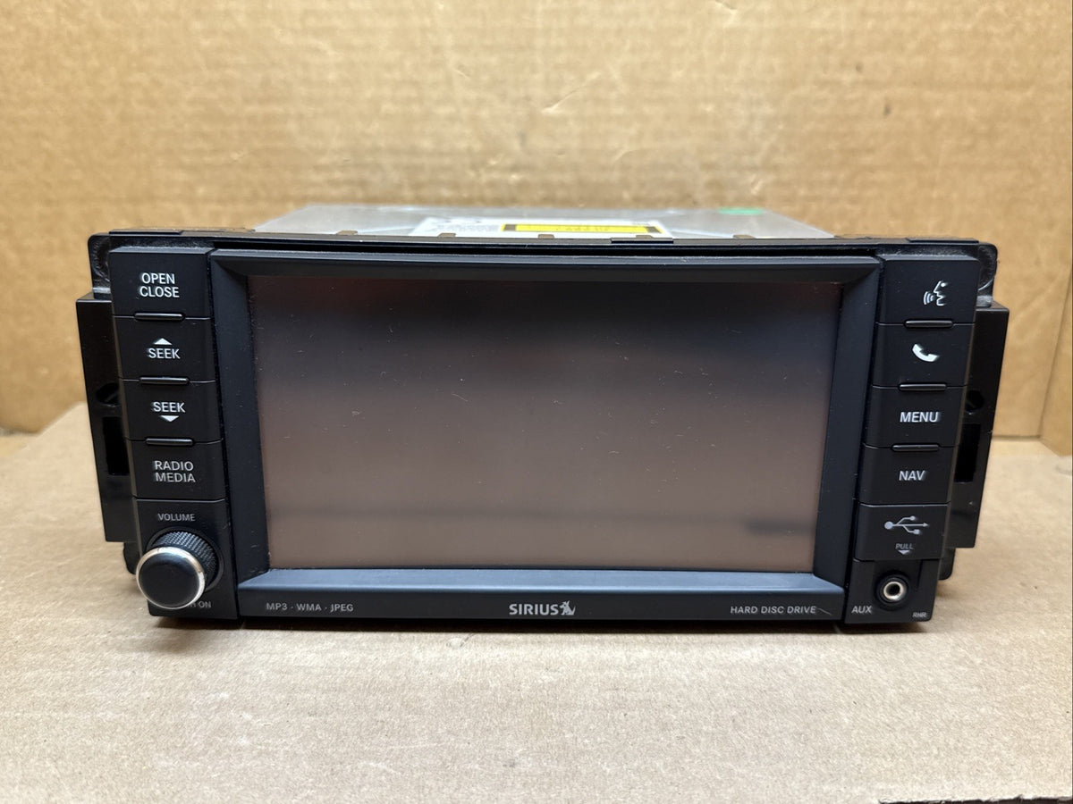 Jeep Dodge Chrysler Touchscreen Radio RHR 68092000AD P68092000AD1