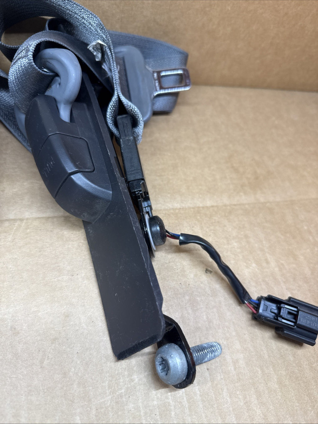 09 14 F 150 F150 Crew Cab Front Left Right Seat Belt Seatbelt Retractor Gray Set6