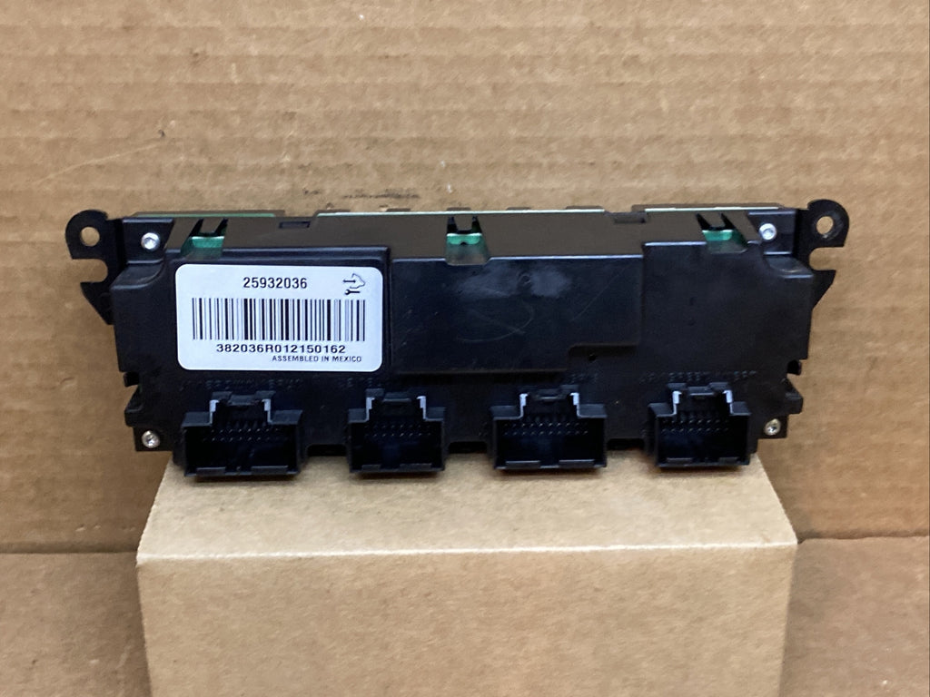 2007 2012 GMC Acadia Front Digital Climate Temp Temperature Control 259320365