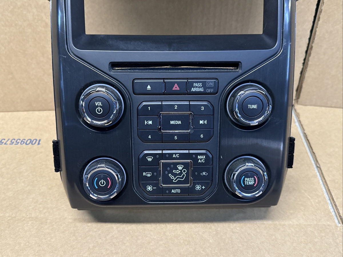2014 2015 Ford F 150 F150 Radio Control Panel Bezel Metal EL3T 18A802 GASMM83