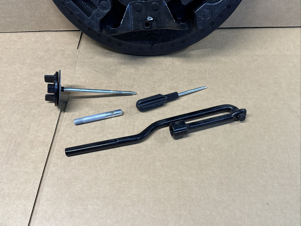 2018 2022 Jeep Compass Spare Tire Jack Kit Set Foam Lug Wrench Tools2