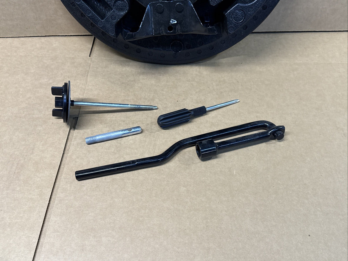 2018 2022 Jeep Compass Spare Tire Jack Kit Set Foam Lug Wrench Tools2