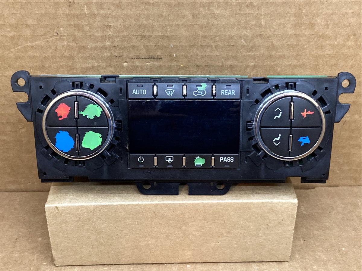 2008 2012 Traverse Enclave Digital Climate Temp Temperature Control 259320380