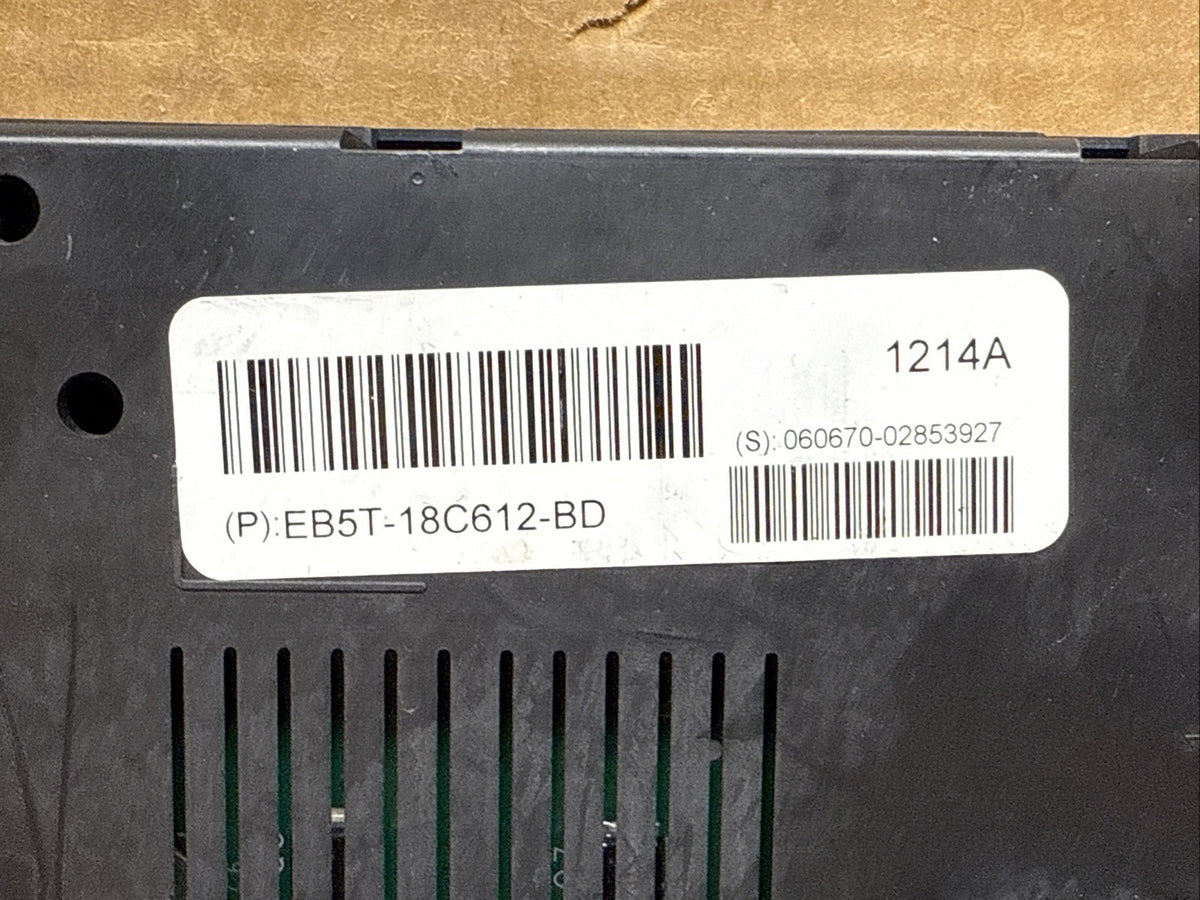 2011 2015 Ford Explorer Temperature Temp Climate Control Module EB5T 18C612 BD1