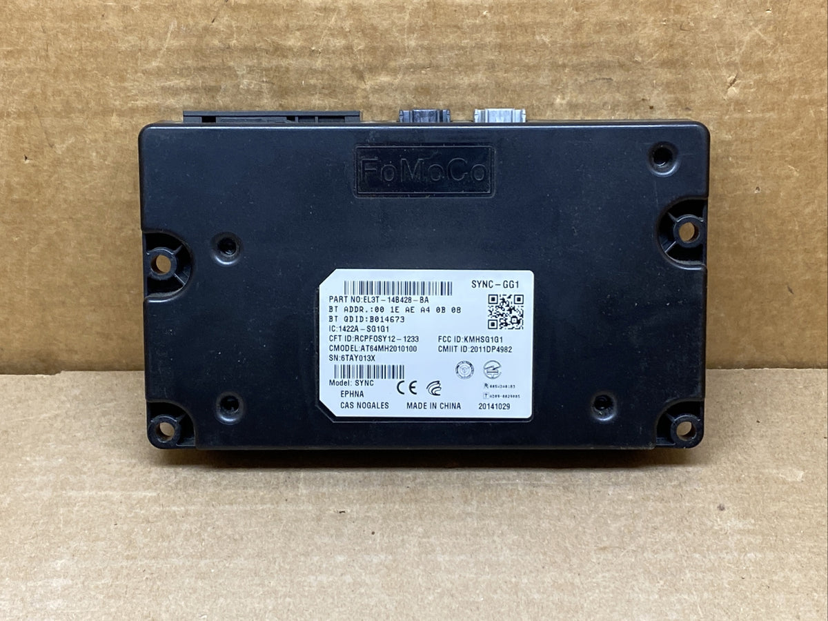 2013 2014 Ford F150 Sync Module EL3T 14B428 BA EJ5T 14D212 AA2