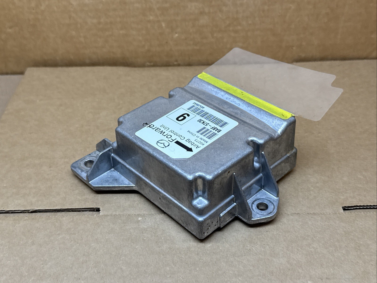 2017 2018 Mazda 3 Mazda3 SRS Air Bag Airbag Control Module BABF 57K305