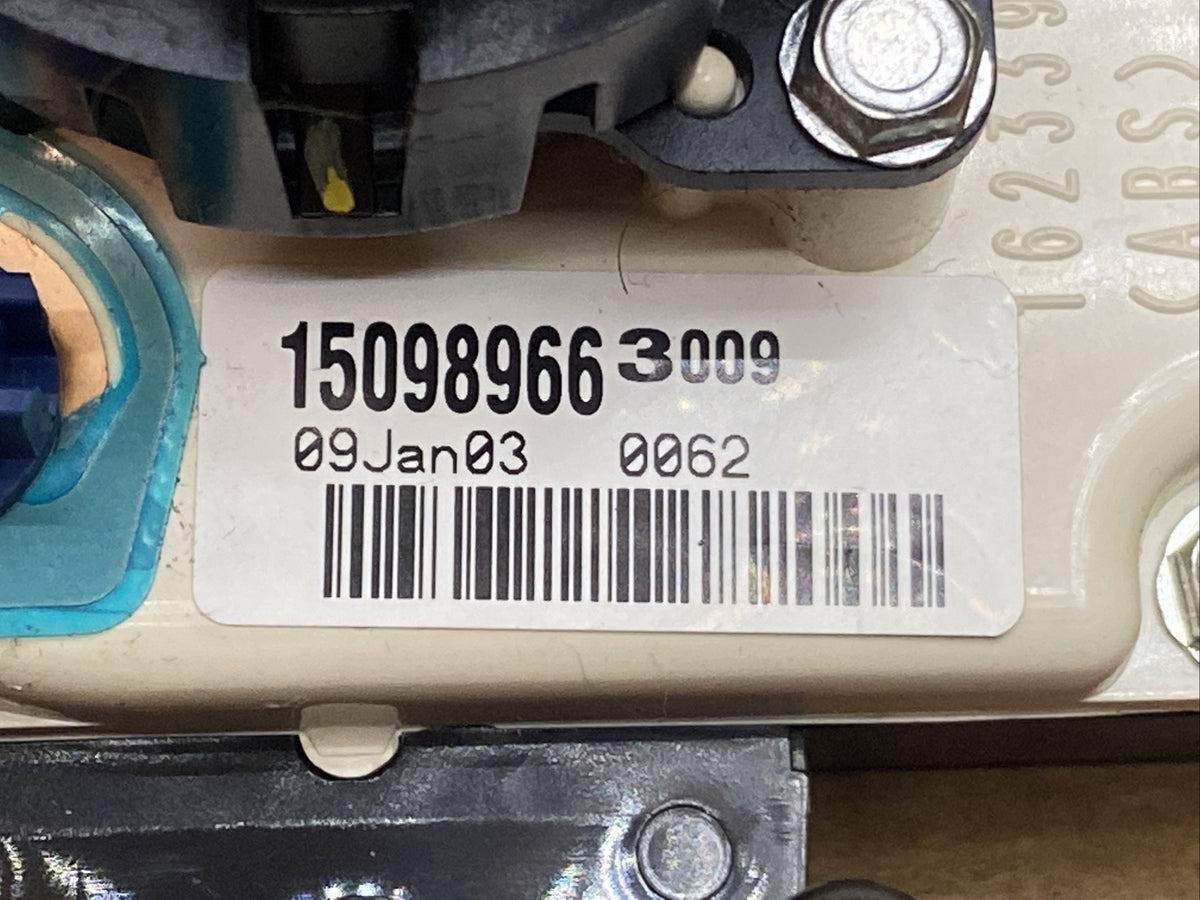 99 05 Blazer Jimmy Bravada Climate Temp Temperature Controls 150989667